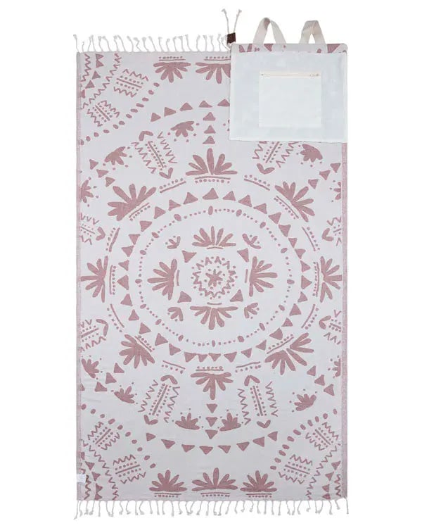 🏖️ 2-in-1 Organic Cotton Towel Bag