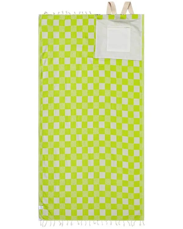 🏖️ 2-in-1 Organic Cotton Towel Bag