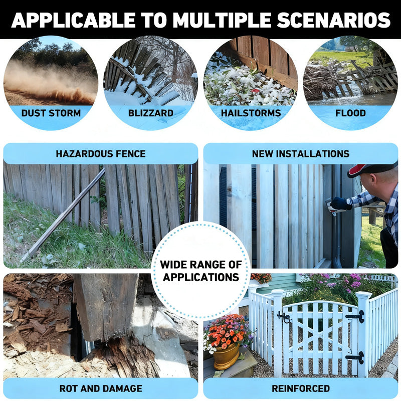 Xoiebest® Fence Post Repair Kit