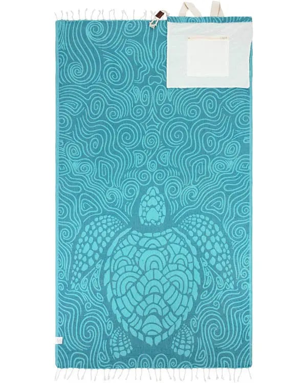 🏖️ 2-in-1 Organic Cotton Towel Bag